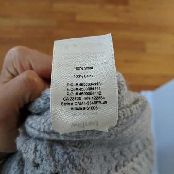 Donated - Wilfred | Aritzia 100% wool Sweater Vest - Picture 4 of 8